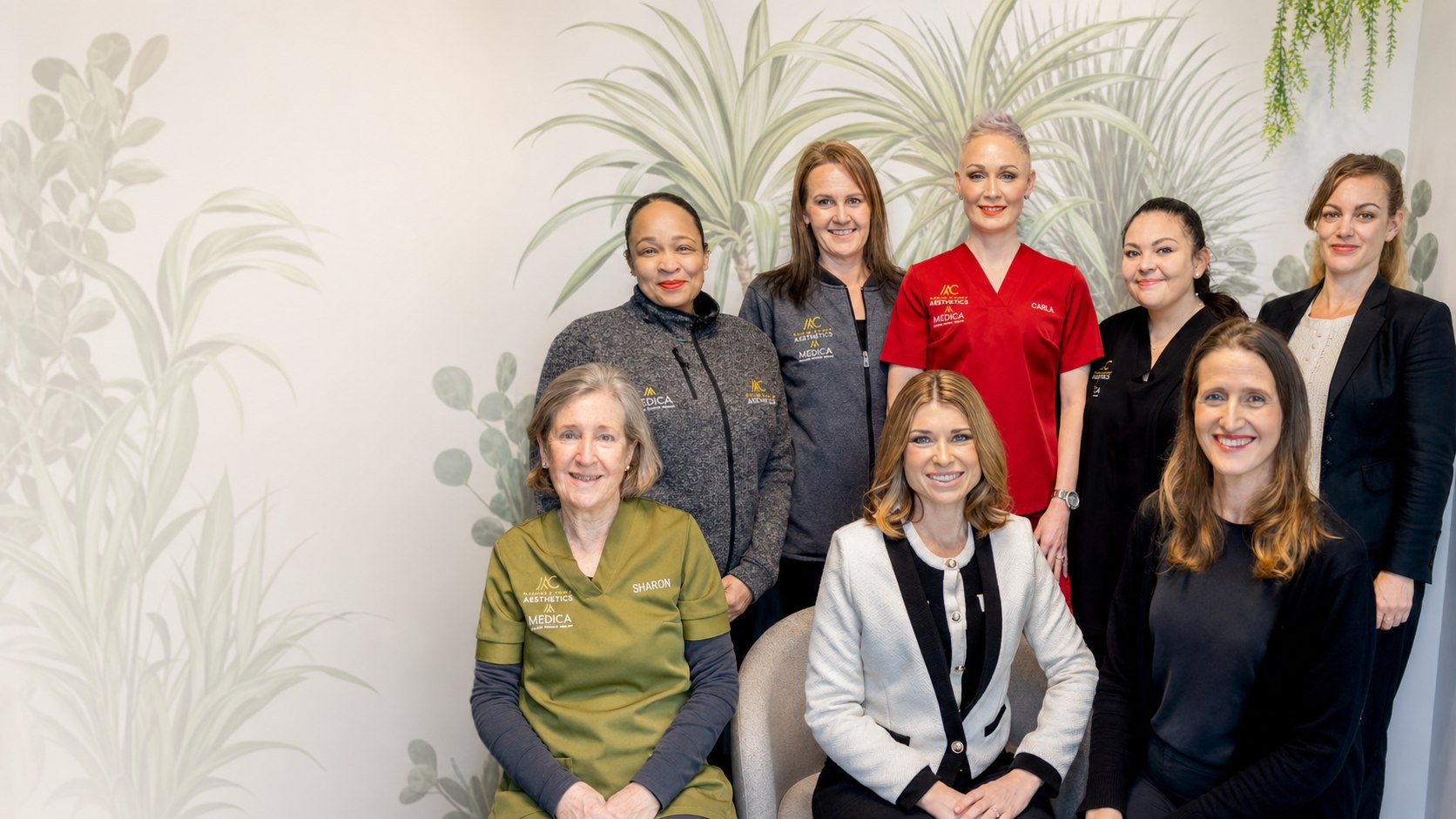 The MC Aesthetics team at their advanced aesthetics and skincare clinic in George